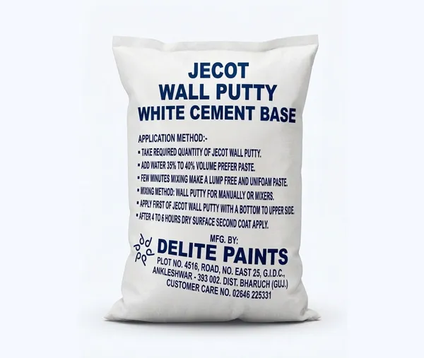 Bucket of Wall Putty - High Quality Interior Wall Paint manufactured by Delite Paints