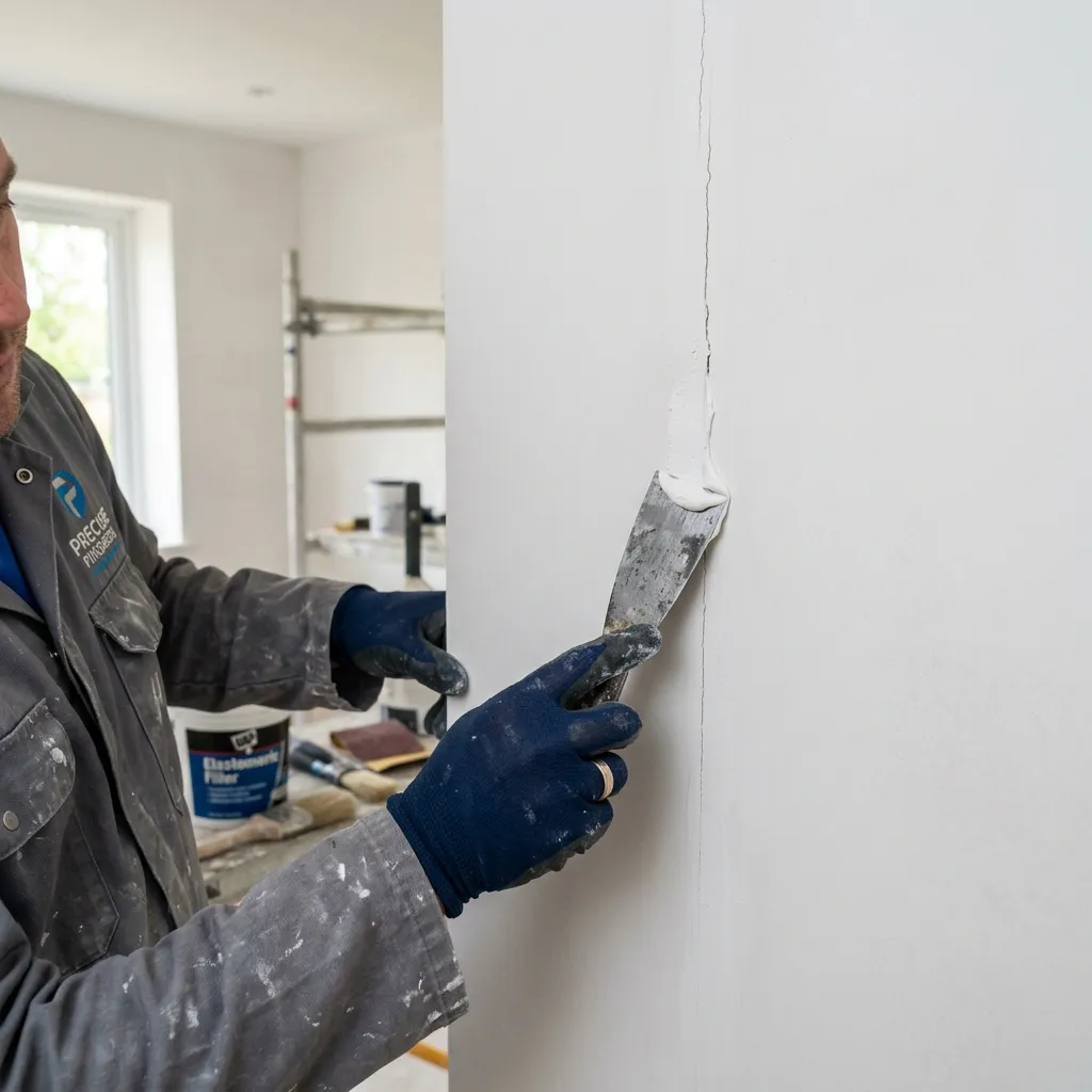 Permanent Solutions for Hairline Cracks on Plastered Walls