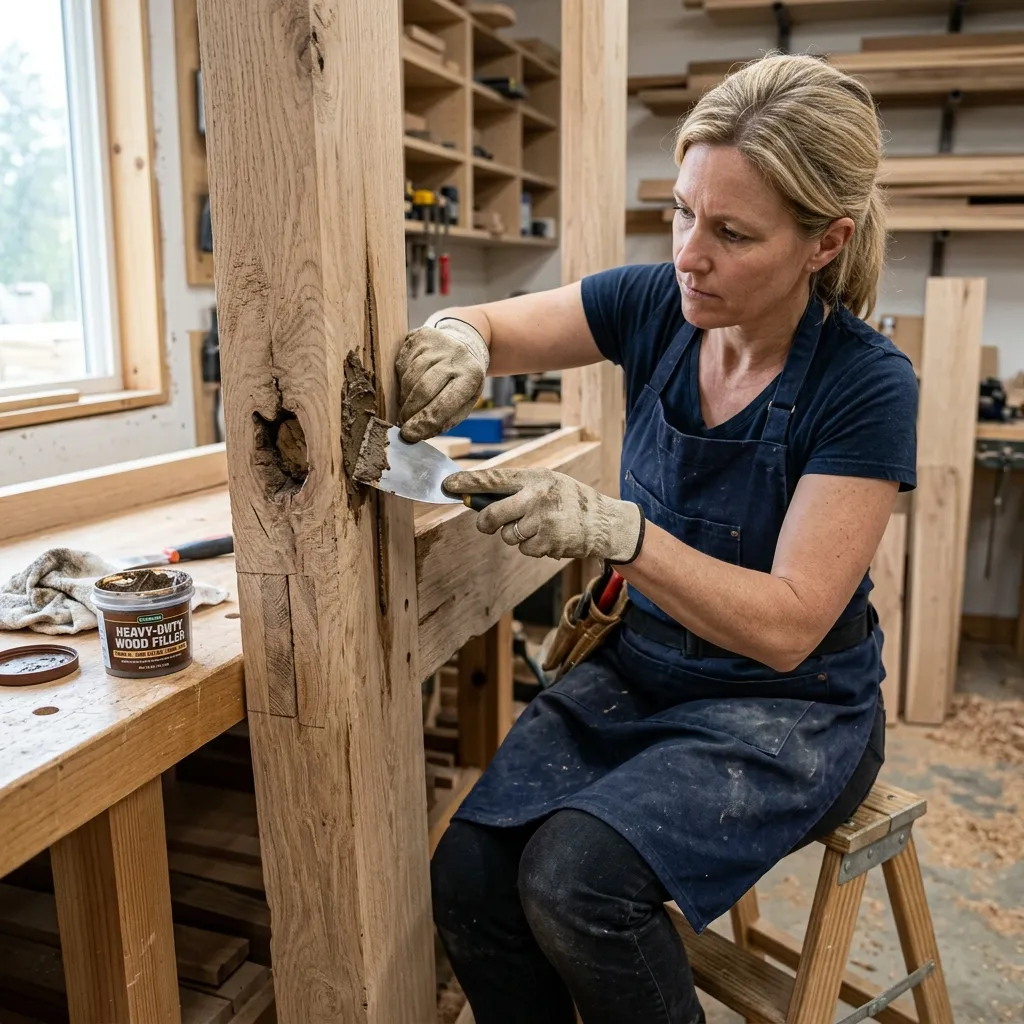 How to Use KEFIL Wood Filler for Permanent Wooden Pallet & Furniture Repair
