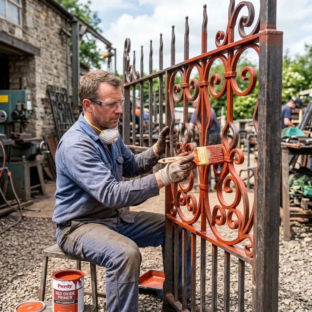 How to Protect Metal Gates and Grills from Rust
